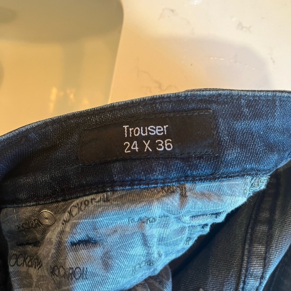 Womens rock and roll trouser jeans - Picture 3 of 4